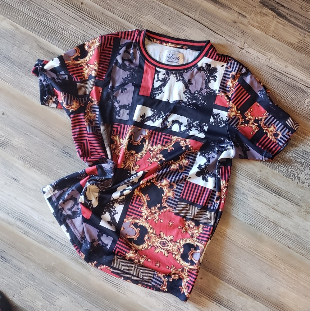 Funky 90s style shirt